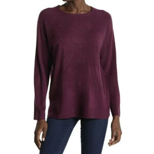 Sweet Romeo Modern Girl Ribbed Raglan Sleeve Pullover Sweater, Size S